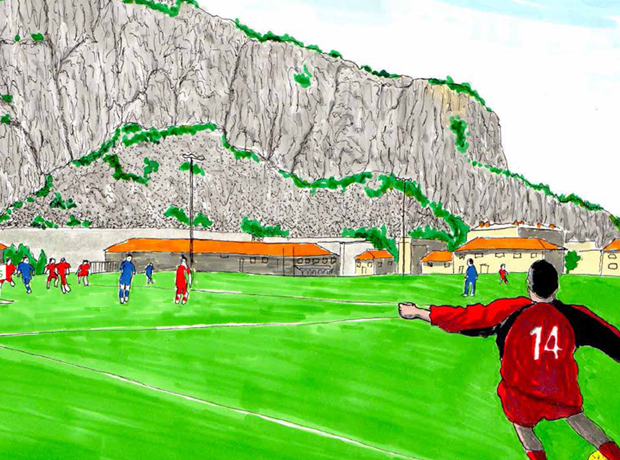 L'autre rocher : Gibraltar, enclave de football